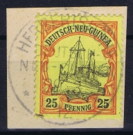 Deutsch-Neuguinea: Mi Nr  11 Cancel Herbertshohe  Friedemann Stempel 10 - Deutsch-Neuguinea