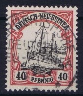 Deutsch-Neuguinea: Mi Nr 13 Cancel Herbertshohe  Friedemann Stempel 10 - Deutsch-Neuguinea