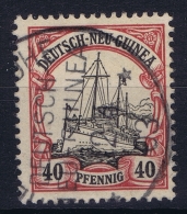 Deutsch-Neuguinea: Mi Nr 13 Cancel Herbertshohe  Friedemann Stempel 10 - Deutsch-Neuguinea