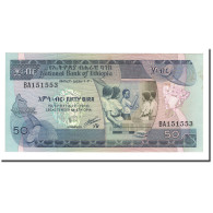 Billet, Éthiopie, 50 Birr, L.EE1969 (1991), KM:44b, SPL - Ethiopie