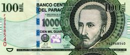 PARAGUAY 100000 GUARANIES 2013 P-233a UNC SIGN. LEGUIZAMON & WENNINGER [PY854d] - Paraguay