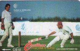 CAYMAN ISLANDS. Cricket. 1997. 10000 Ex. 224CCIA. (933) - Kaaimaneilanden