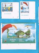 2004  3196-97  EUROPA CEPT HOLIDAYS URLAUB EINMALIG   RRR IMPERFORATE SRBIJA CRNA GORA JUGOSLAVIJA SERBIEN MONTENEGR MNH - 2004