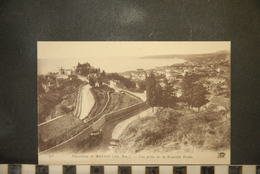 CP, 06, Panorama De MENTON, Vue Prise De La Nouvelle Route - Menton