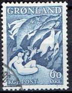 GREENLAND  # FROM 1957  STAMPWORLD 39 - Used Stamps