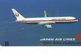 Télécarte  JAPON * FRONT BAR * JAL (2328)  *  Phonecard JAPAN * Airplane * Flugzeug AVION * AIRLINE - Avions