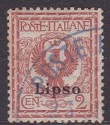 Italy-Colonies And Territories-Aegean-Lipso S 1  1912  2c Orange Brown, Used - Ägäis (Lipso)