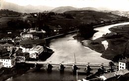 BEHOBIE LE PONT INTERNATIONAL LA BIDASSOA ET L'ILE DES FAISANS - Béhobie