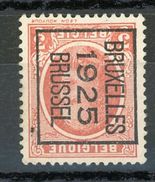 BELGIQUE    BRUXELLES / BRUSSEL 1925 - N° Yvert ? (*) - Typo Precancels 1922-26 (Albert I)