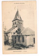 BAZANCOURT  51  L' église En 1930 - Bazancourt