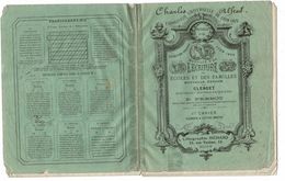 Cahier Scolaire Cours Préparatoire Elève Né En 1886. Complet, Vendu En L'état. - 0-6 Años