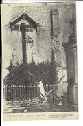 42849 -D4- NOORDSCHOTE BELGISCH FRONT 1915 AFGESCHOTEN CHRISTUS BEELD - Lo-Reninge