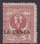 Italy-Italian Offices Abroad-La Canea  S4 1905  2c Red Brown, Mint Hinged - La Canea