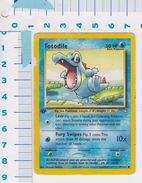 Pokemon Trading Card, Totodile,50 Hp, FIRST EDITION, 81/111 - Pokemon