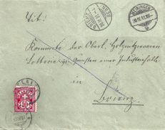 Brief  Pieterlen - Meiringen - Brienz             1891 - Brieven En Documenten