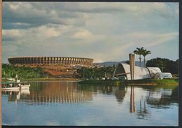 °°° 8238 - BRASIL - BELO HORIZONTE - VISTA DA REPRESA PAMPULHA - 1971 With Stamps °°° - Belo Horizonte