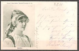 Künstlerkarte, Goens & Nau, No.32, Jahr 1899 - Autres & Non Classés