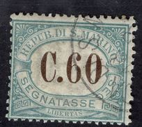 San Marino 1897 Segnatassa C 60 - Lot. 4627 - Segnatasse