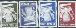 TURCHIA -TURKEY-TURKISH - 1945 SET MNH - Unused Stamps