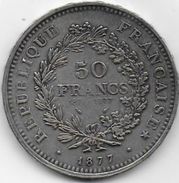 Imitation  50 Francs  1877 - Varietà E Curiosità