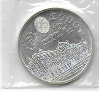 ESPAGNE - 2000 Ptas  En Argent  Sous Blister - 2 000 Pesetas