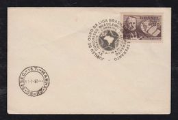 Brazil Brasil 1957 Cover ESPERANTO Postmark - Storia Postale