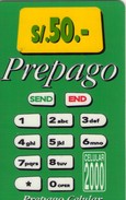 PERU. PE-BEL-REF-0002-. Green Calculator. 50 S/. 12-1999. (254) - Peru