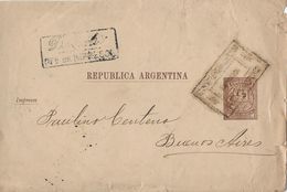 REPUBLICA ARGENTINA 1889 - Letter From Buenos Aires - Ganzsachen