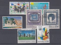 NATIONS UNIS - GENEVE - 210/211 + 213/215 + 223/224 Obli Cote 17 Euros Depart A 10% - Used Stamps