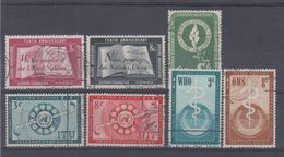 NATIONS UNIS - NEW YORK - 36/37 + 39/55 Obli Cote 10,35 Euros Depart A 10% - Used Stamps