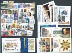 SPANIEN ESPAGNE SPAIN ESPAÑA 2003 FULL YEAR AÑO COMPLETO STAMPS, SHEETS AND CARNET USEDS WITH ORIGINAL POST MAILED - Volledige Jaargang