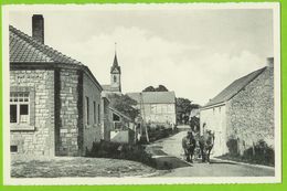 Honnay - Rue De L'école Attelage 2 Chevaux - édit. Maison Rondeaux-Libioulle - Beauraing