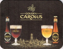 Sous-bock - Gouden Carolus -Brouwerij Het Anker Mechelen -2 Scan - Bierviltjes