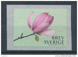 Sweden 2015 Facit # 3063 - Magnolia.  Coil Single. MNH (**) - Unused Stamps