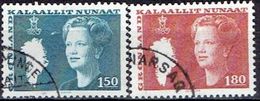 GREENLAND  # FROM 1982 STAMPWORLD  134-35 - Used Stamps