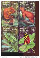 ANTIGUA & BARBUDA   2390-3  MINT NEVER HINGED SET OF STAMPS ANIMALS - WILDLIFE ; RAINFOREST ; BUTTERFLIES - Unclassified