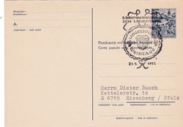 Langelois. Weintage. Postkarte Mit Bezahlter Antwort - Wein & Alkohol