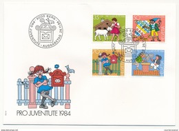 SUISSE - 5 Enveloppes FDC - Pro Juventute 1984 ( Jouets ) - Bern - 26/11/1984 - FDC