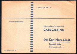 A7108 - Alte Postkarte - Carl Zeising - Karl Marx Stadt - Chemnitz (Karl-Marx-Stadt 1953-1990)