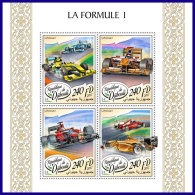 DJIBOUTI 2017 ** Formula 1 Formel 1 Formule 1 M/S - OFFICIAL ISSUE - DH1738 - Cars