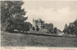 Honnay - Le Château - Circulé 1908 - Edit. Hubaille Louis, Aubergiste à Honnay - Beauraing