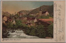 Bürglen - Tells Geburtsort - Litho - Bürglen