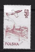 POLOGNE 1970 AVIONS  YVERT N°A58 OBLITERE - Usados