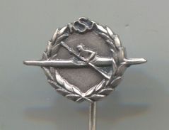 Rowing, Rudern, Canu, Kayak - KSJ / FEDERATION YUGOSLAVIA, Vintage Pin, Badge, Abzeichen, BERTONI - Rudersport