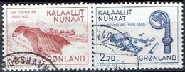 GREENLAND  # FROM 1982 STAMPWORLD  138-139 - Used Stamps