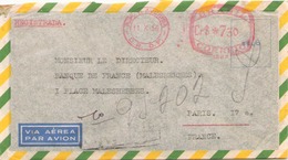 BRESIL ENVELOPPE DU 11 OCTOBRE 1950 DE RIO DE JANEIRO POUR PARIS - Briefe U. Dokumente