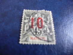 TIMBRE  MAYOTTE    N  28   COTE  3,00  EUROS  OBLITERE - Used Stamps