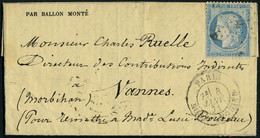 Lettre Le Duquesne (probable) Gazette Des Absents N° 24, Càd Paris R D'Enghien 8 Janv 71, Pour Vannes, Arrivée Le 21 Jan - Other & Unclassified