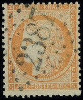 Oblitéré N° 38, 40c Orange Obl GC 2387 Monaco T.B. - Andere & Zonder Classificatie