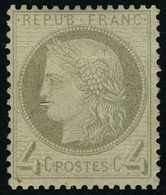 Neuf Avec Charnière N° 52, 4c Gris T.B. - Otros & Sin Clasificación